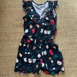 Women’s floral swim romper